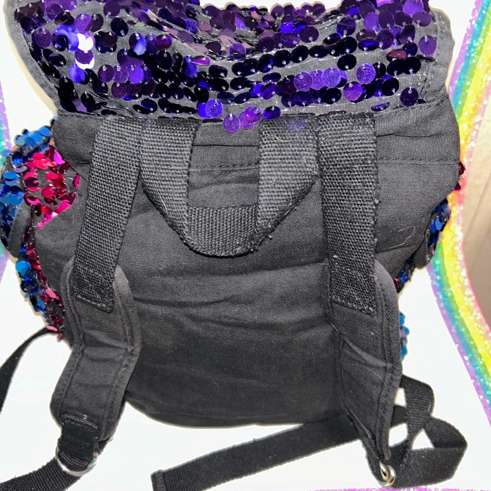 Aeropostale Ps Backpack Sequins Euc - image 7